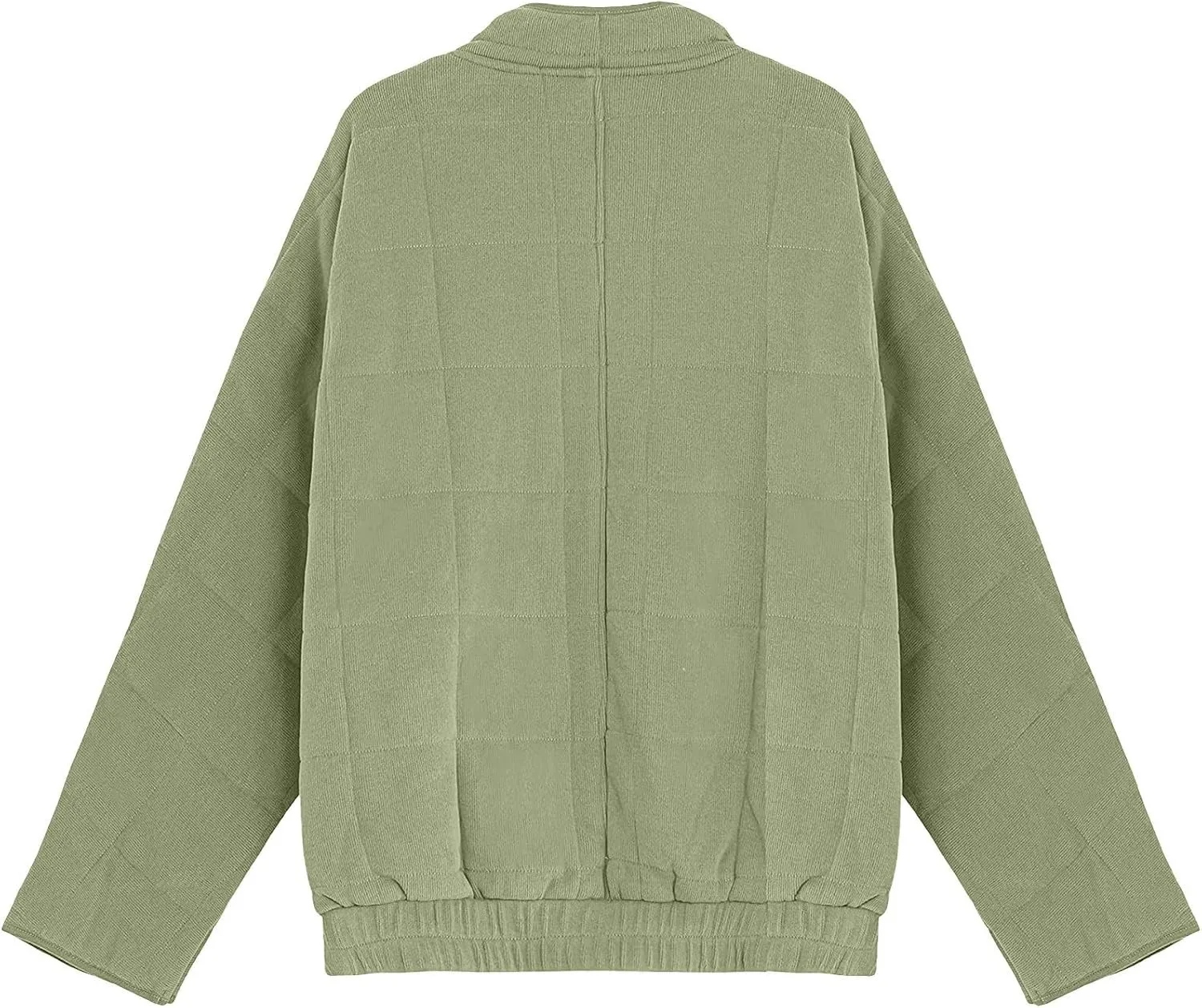 2024 Vintage Thick Solid Zip Down Coat for Womens Long Sleeve Pockets Overcoat Warm Fitted Soft Jacket Winter Clothes
