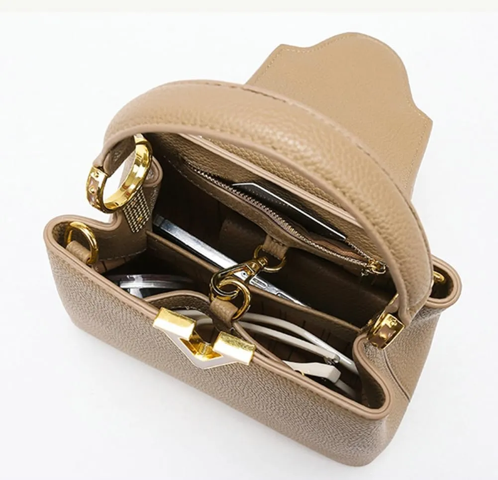 2025 Women's Elegant Bucket Bag, Versatile Top Handle Crossbody Purse, Chic Work & Commute Shoulder Tote