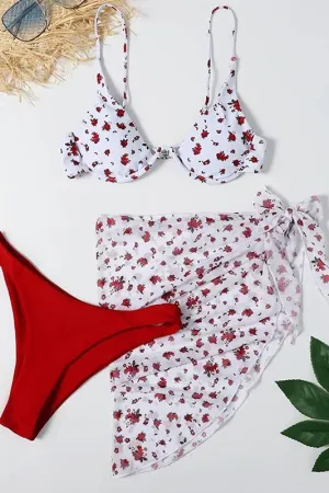 3 piece bikini set
