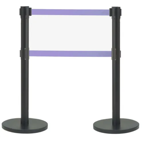 AARCO Products HBK-27PU Crowd Control Stanchion