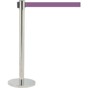 AARCO Products HS-10PU Crowd Control Stanchion