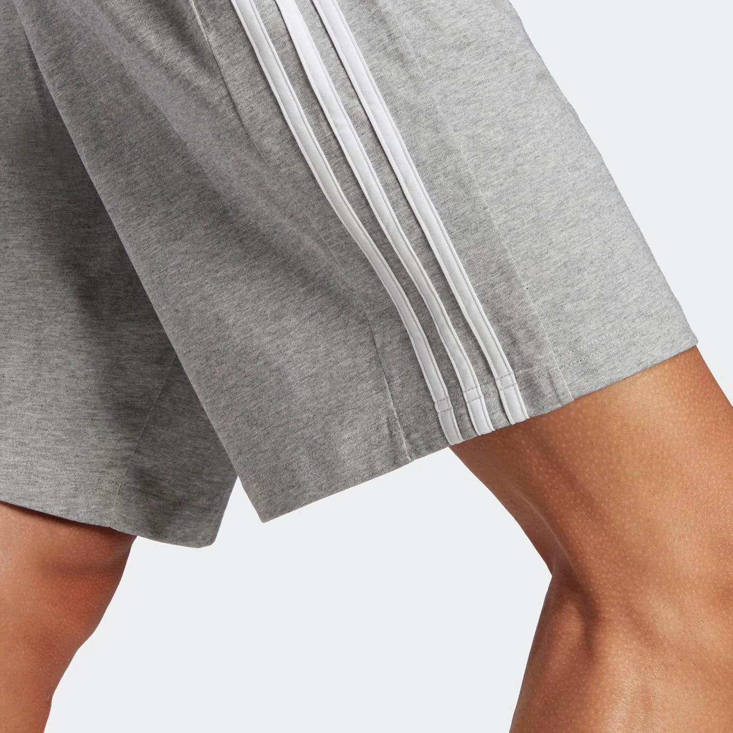 adidas Women's Essentials Single Jersey 3-Stripes Shorts