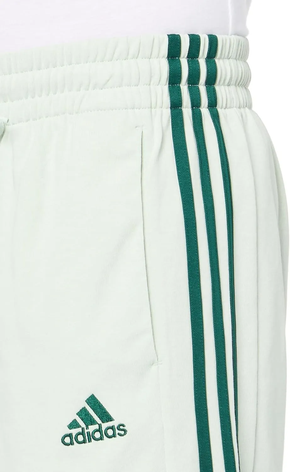 adidas Women's Essentials Single Jersey 3-Stripes Shorts