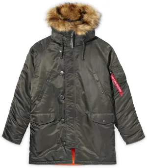 Alpha Industries Men's Slim Fit N-3b Parka