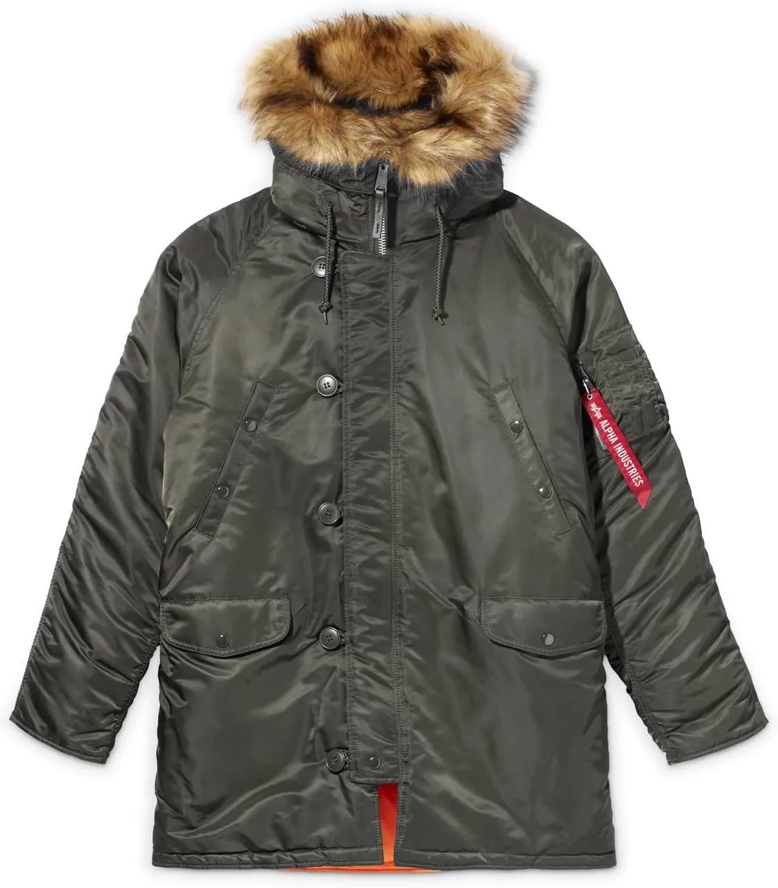 Alpha Industries Men's Slim Fit N-3b Parka
