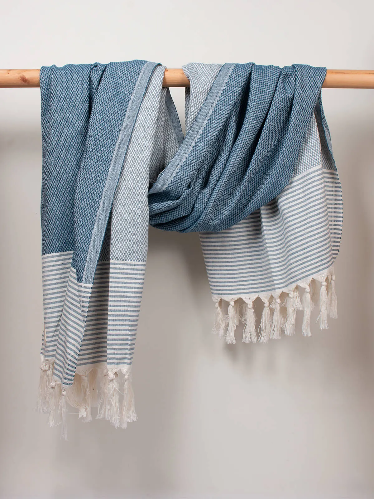 Amalfi Hammam Towel, Indigo