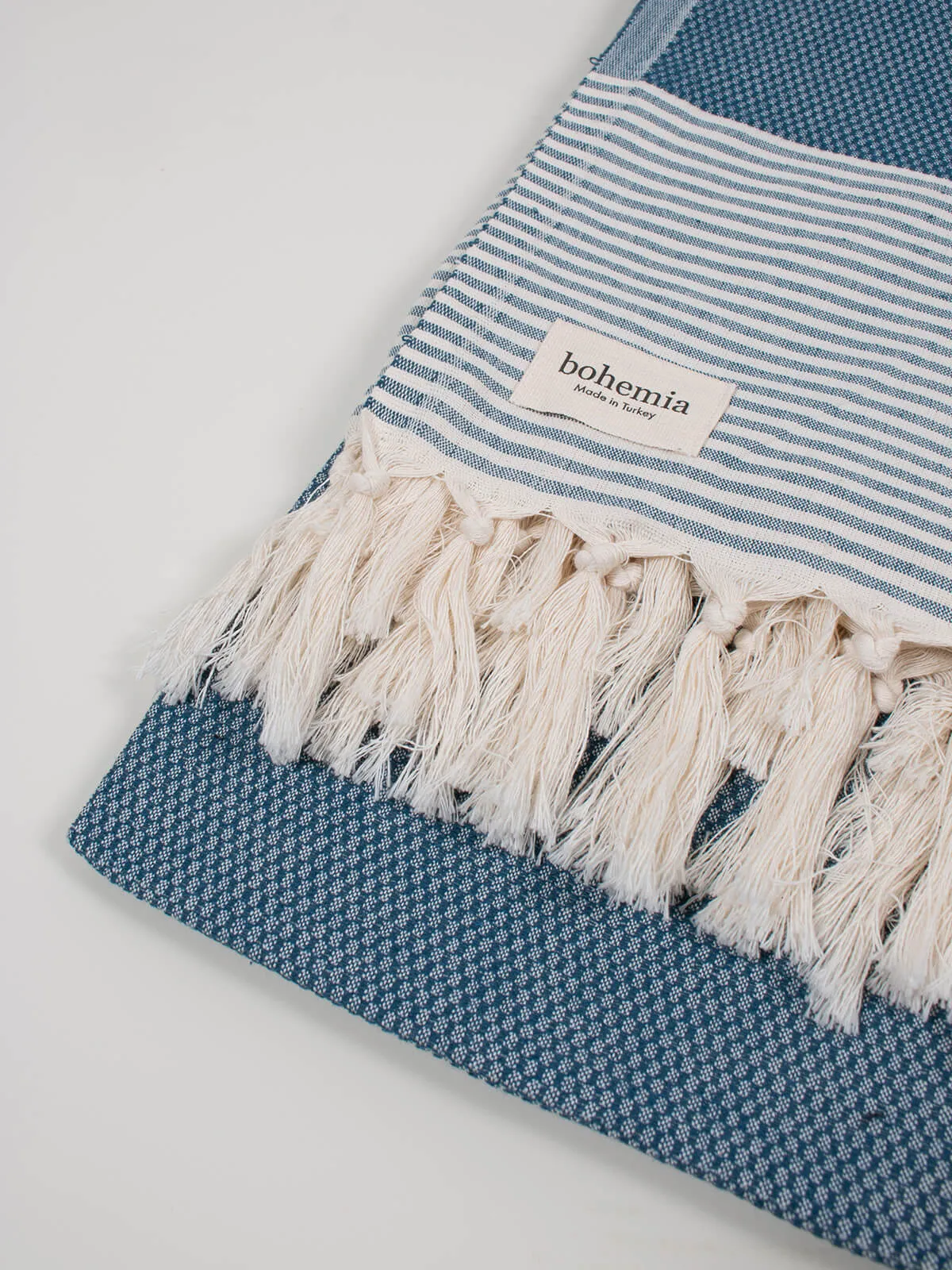 Amalfi Hammam Towel, Indigo