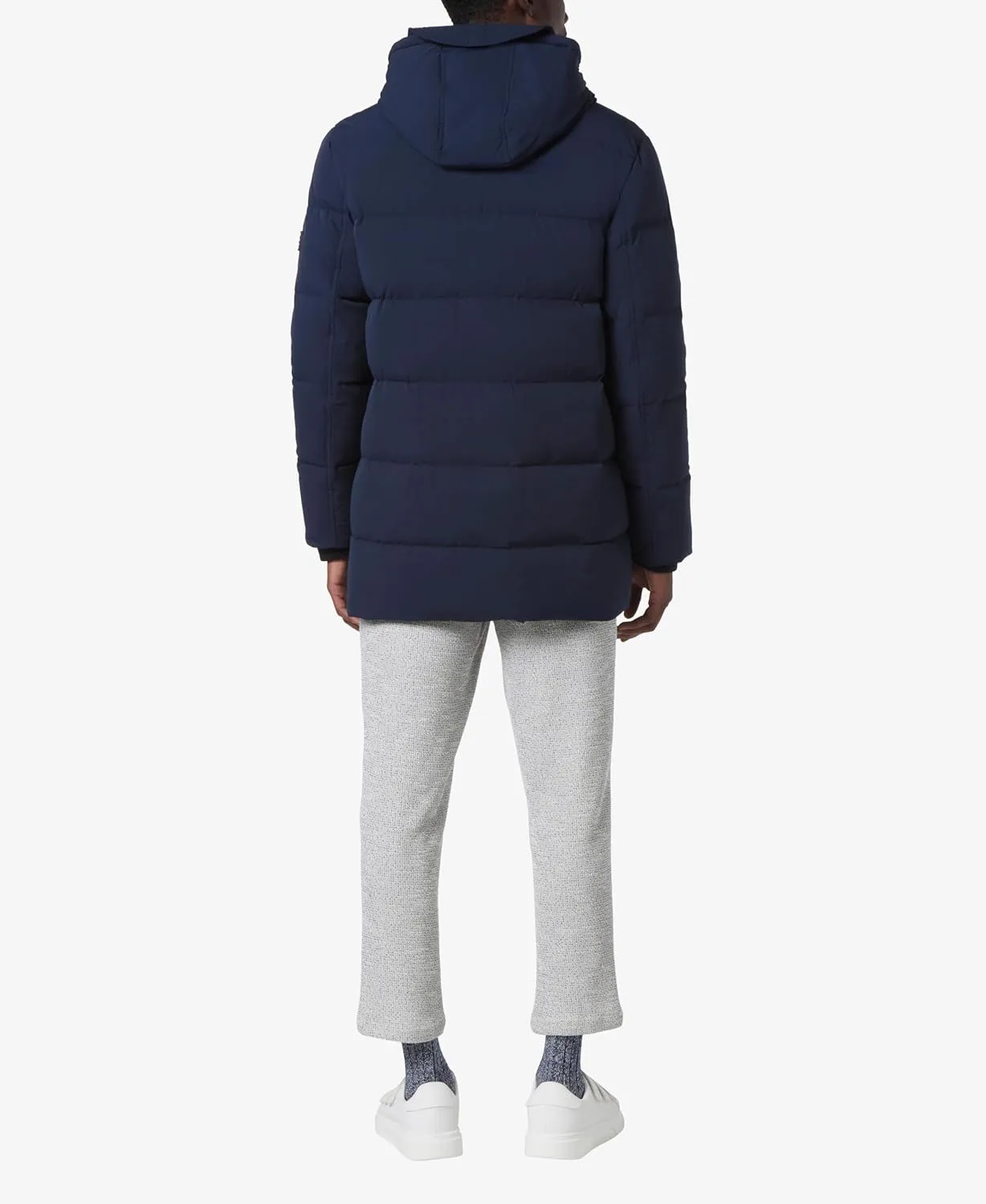 Andrew Marc Men's Mid-Length Puffer Jacket