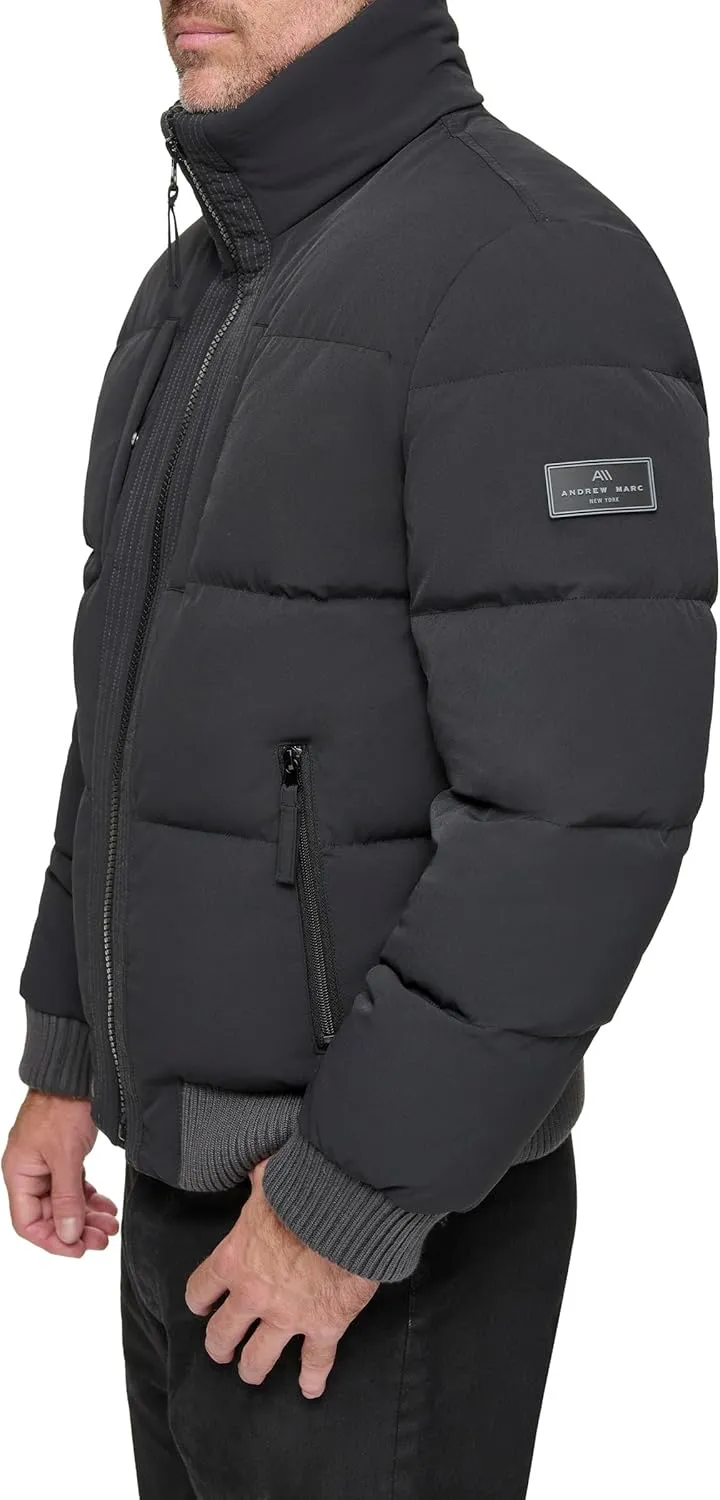 Andrew Marc Men's Wool Coat-Mid and Full Length