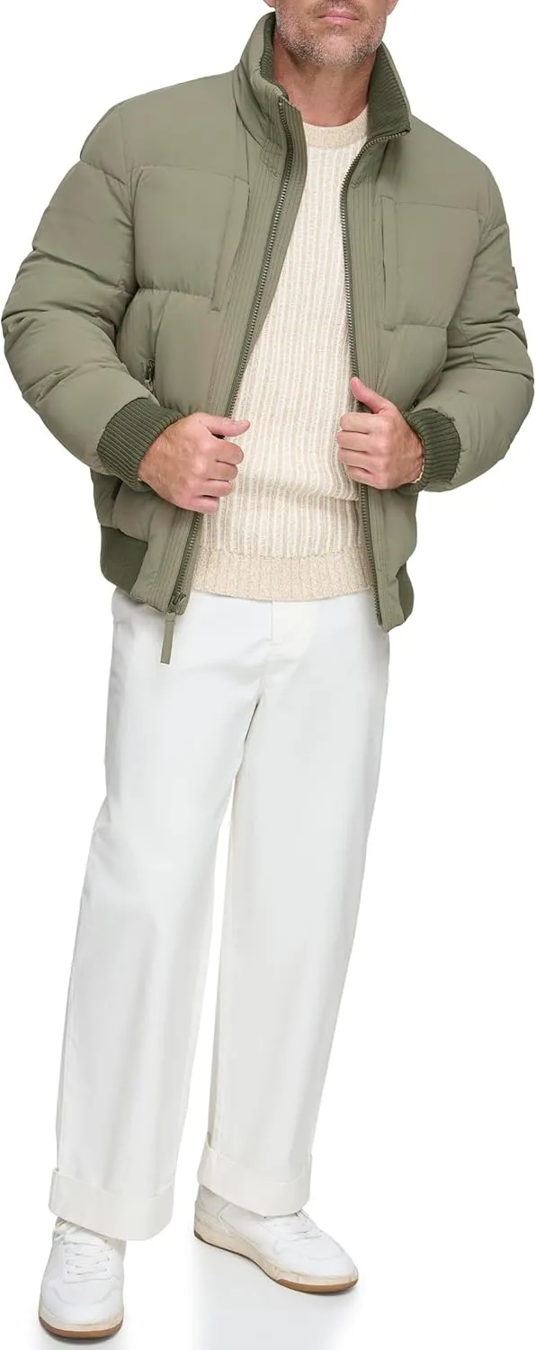 Andrew Marc Men's Wool Coat-Mid and Full Length