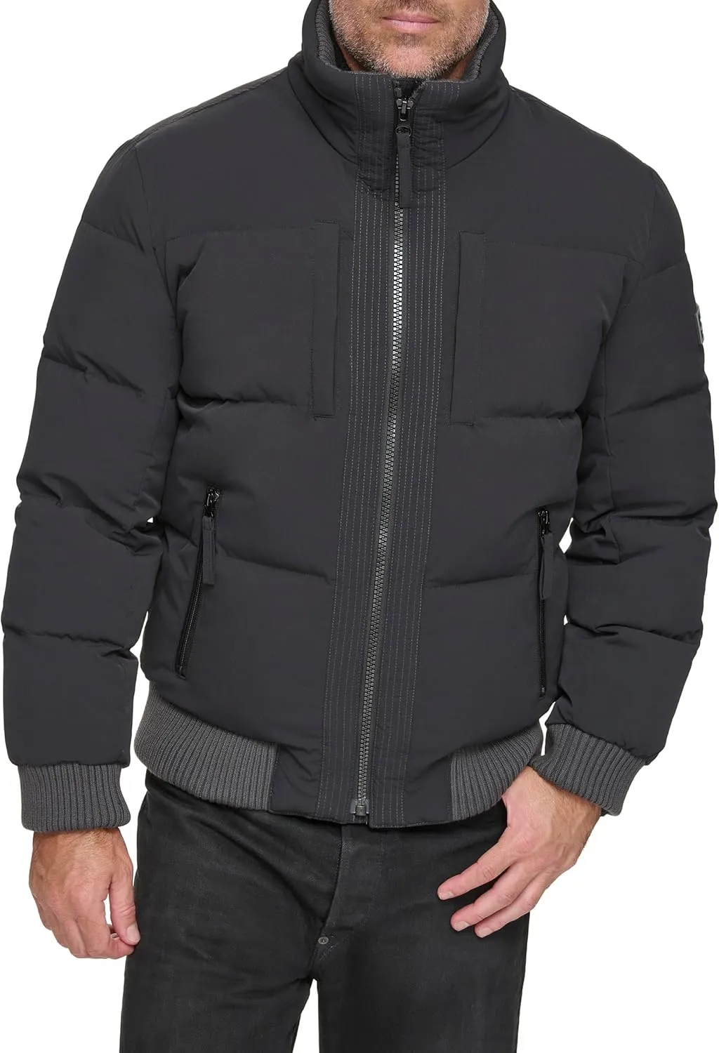 Andrew Marc Men's Wool Coat-Mid and Full Length