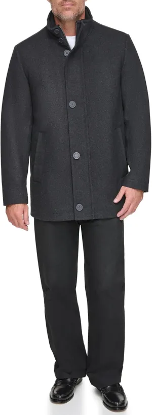 Andrew Marc Men's Wool Coat-Mid and Full Length