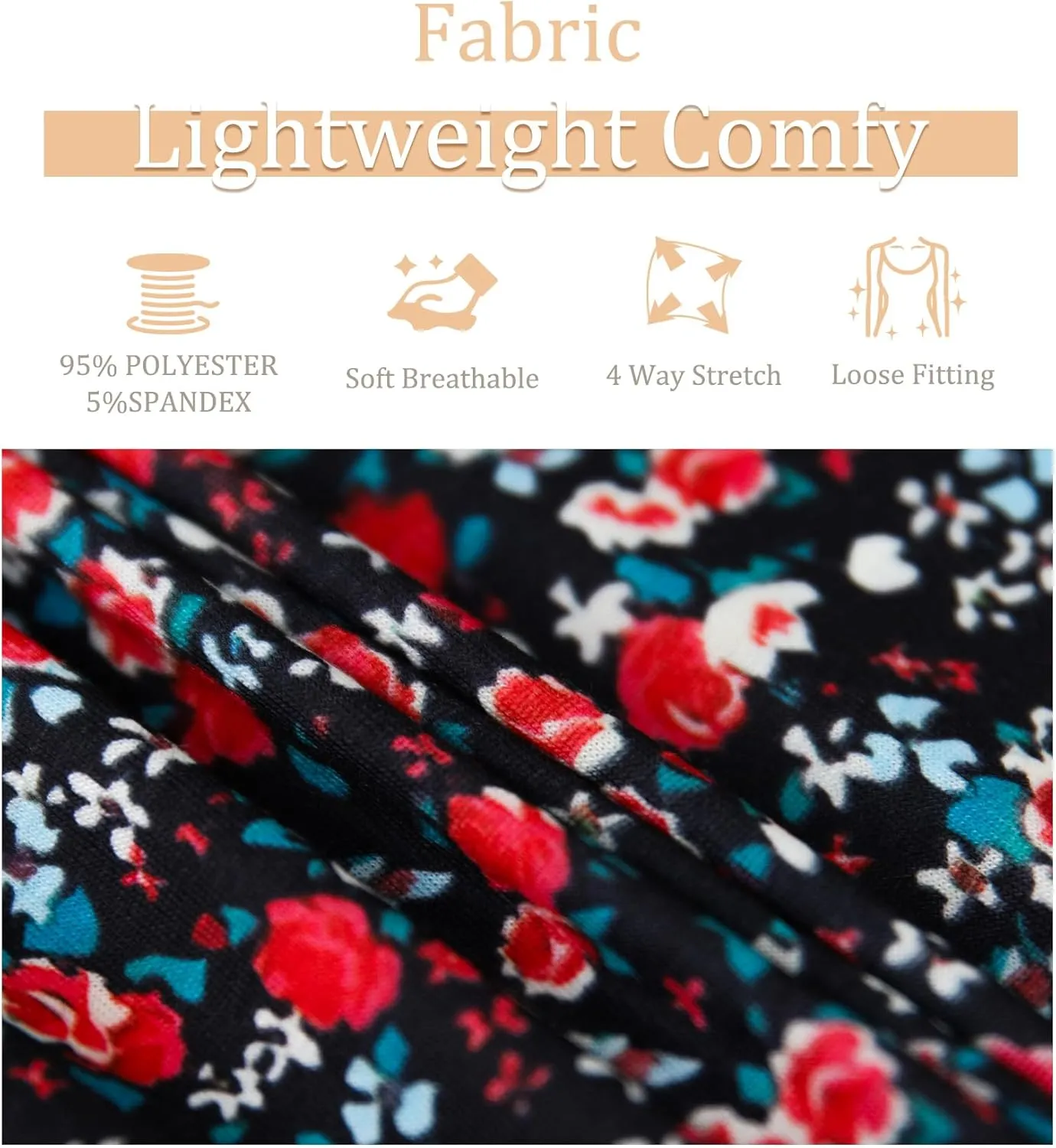ANYFITTING Women's Built in Bra Tank Top 2025 Summer Trendy Tops Flowy Loose Fit Casual Halter Cami Camisole Outfits S-3XL