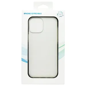 AQA Hard Protective Case for Apple iPhone 12 Pro Max - Clear/Black