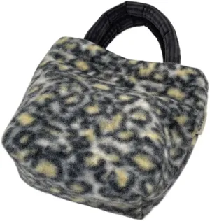 Autumn and Winter Cotton filled Handle Handbag, Water Bucket Bag, Korean Cute and Versatile Plush Bag, Female