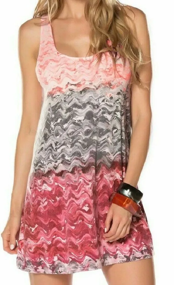Becca by Rebecca Virtue Women's Cosmic Tank Dress Cover Up, L