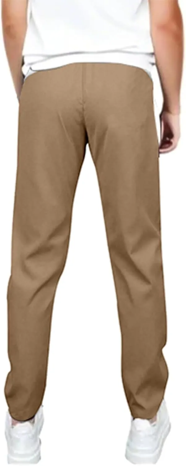 Beva Wear Glide Pants Men Quick Dry Breathable Pants Stretch Tapered Active Hiking Trousers with Pockets