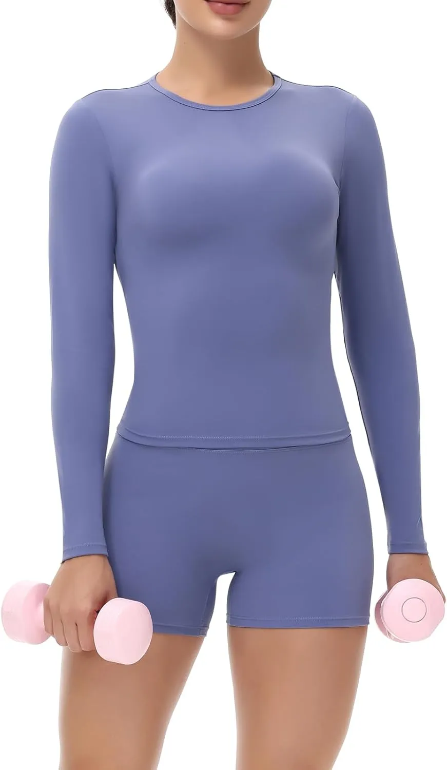 Blaosn Cute Workout 2 Piece Sets Outfits for Women Athletic Shorts Gym Yoga Shirt Tank Tops Lounge Clothes Summer
