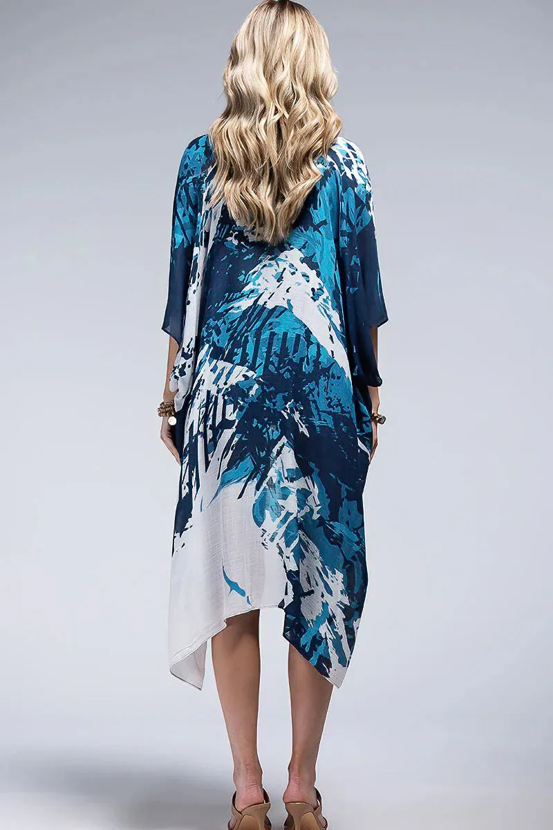Blue Hawaii Kimono
