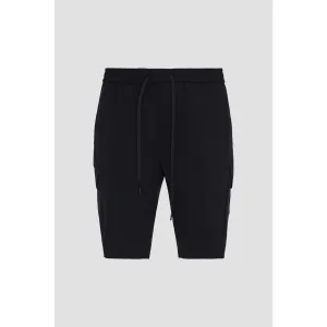BOSS TAPERED-FIT SHORTS IN EASY-IRON QUICK-DRY POPLIN