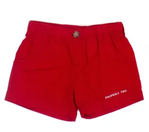 Boys Mallard Short Red | Properly Tied