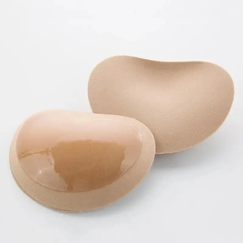 Breathable Sponge Bikini Chest Pads 2024 Push Up Padded Bikinis Swimsuit Women Swimwear Women Nylon Thicker Bra Pad