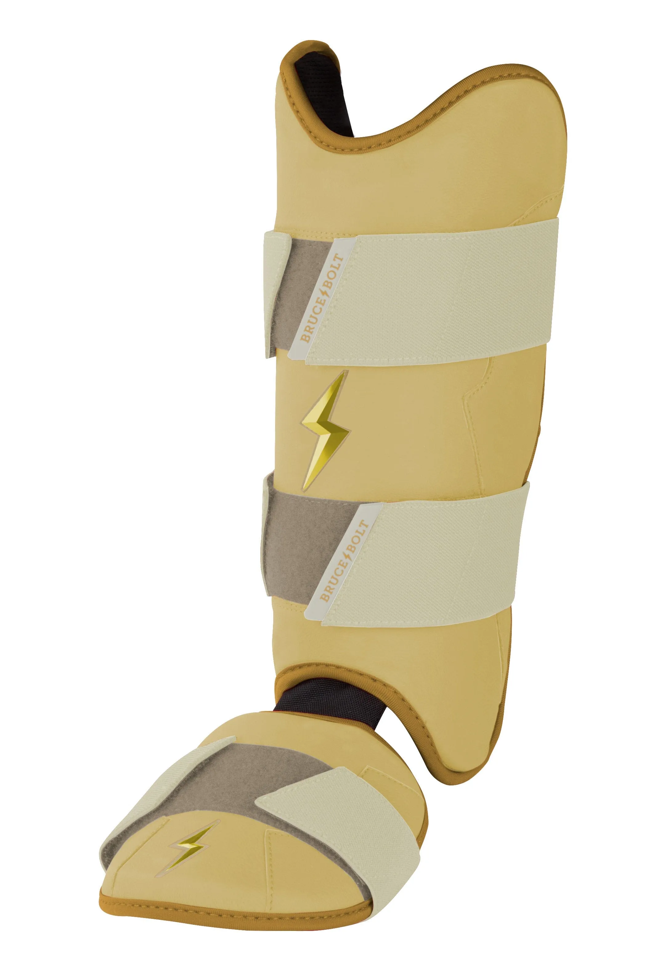 BRUCE BOLT Gold Series Leg Guard - GOLD