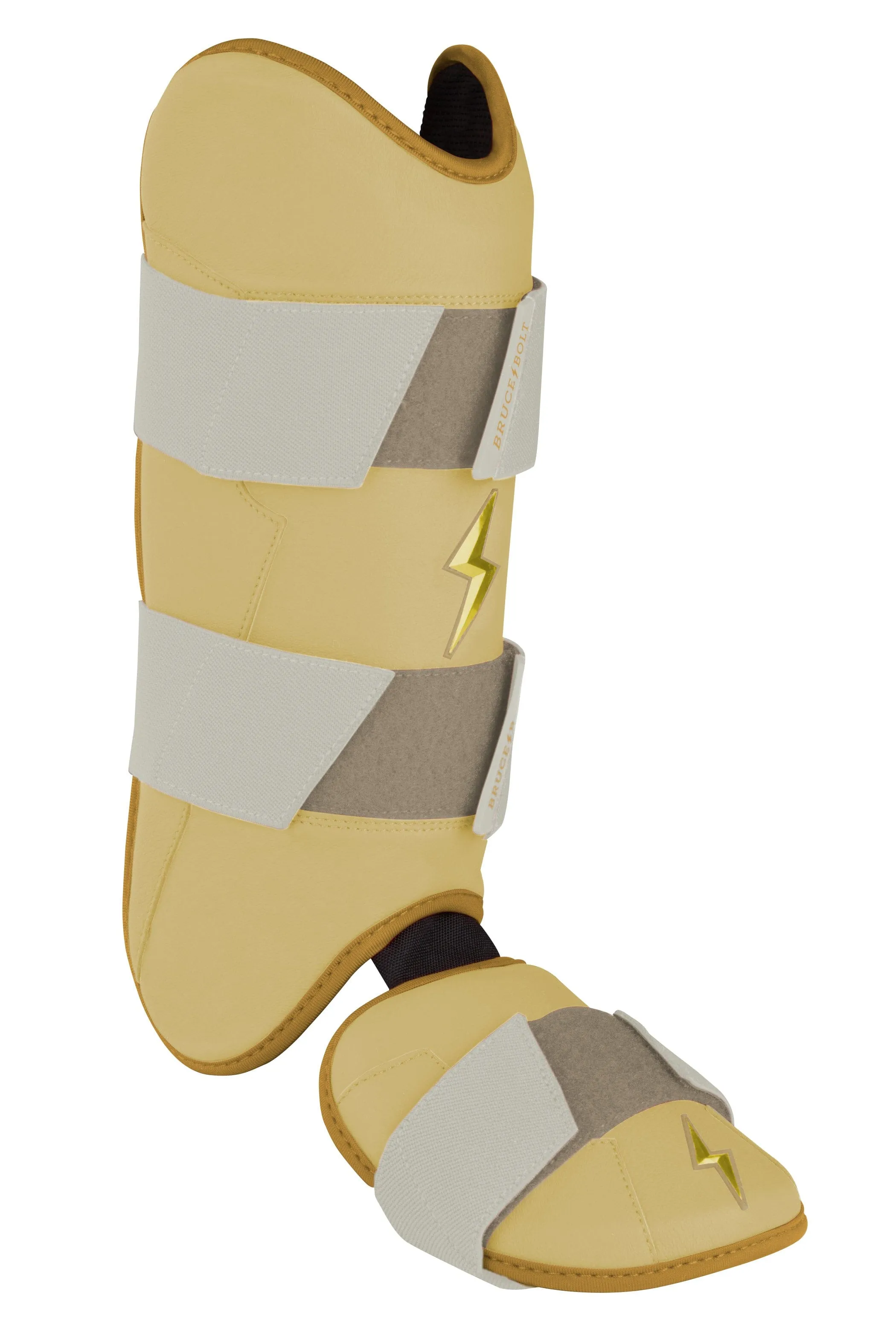BRUCE BOLT Gold Series Leg Guard - GOLD