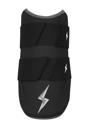 BRUCE BOLT PREMIUM PRO 9" Elbow Guard - CHROME BLACK