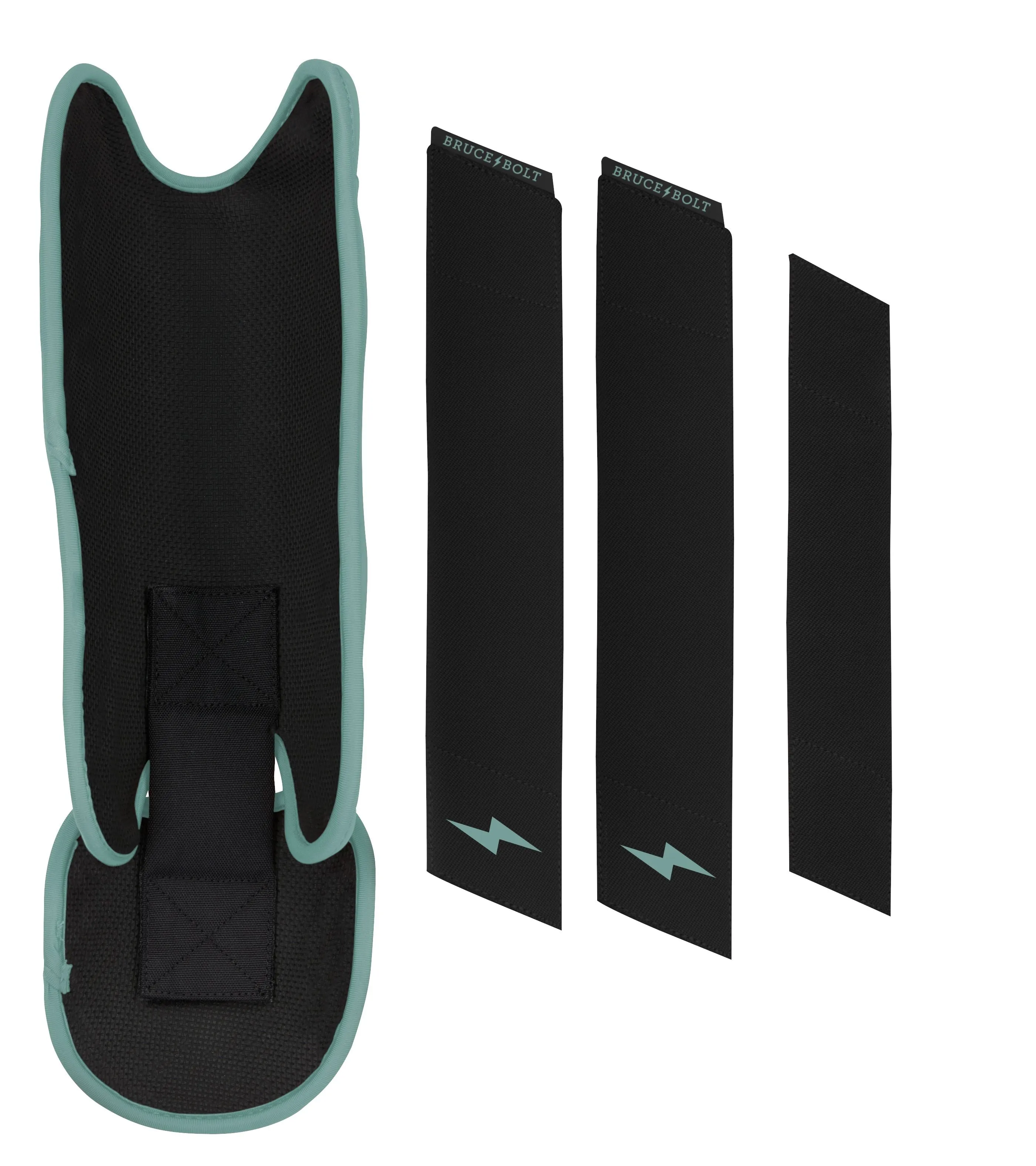 BRUCE BOLT Signature Series Leg Guard - BADER BLACK