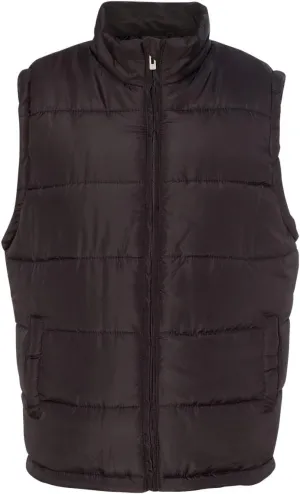 Burnside Men's 8700 Down Outerwear Zip-Up Puffer Vest