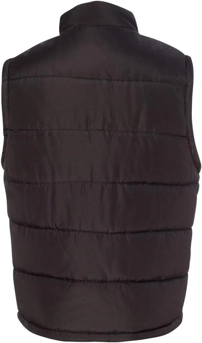 Burnside Men's 8700 Down Outerwear Zip-Up Puffer Vest