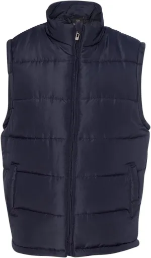 Burnside Men's 8700 Down Outerwear Zip-Up Puffer Vest