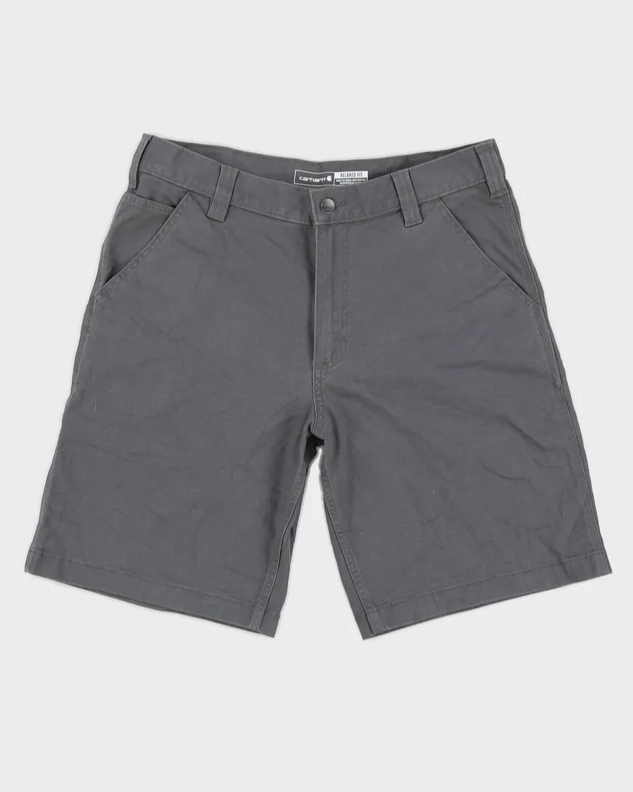 Carhartt Grey Relaxed Fit Shorts - W34