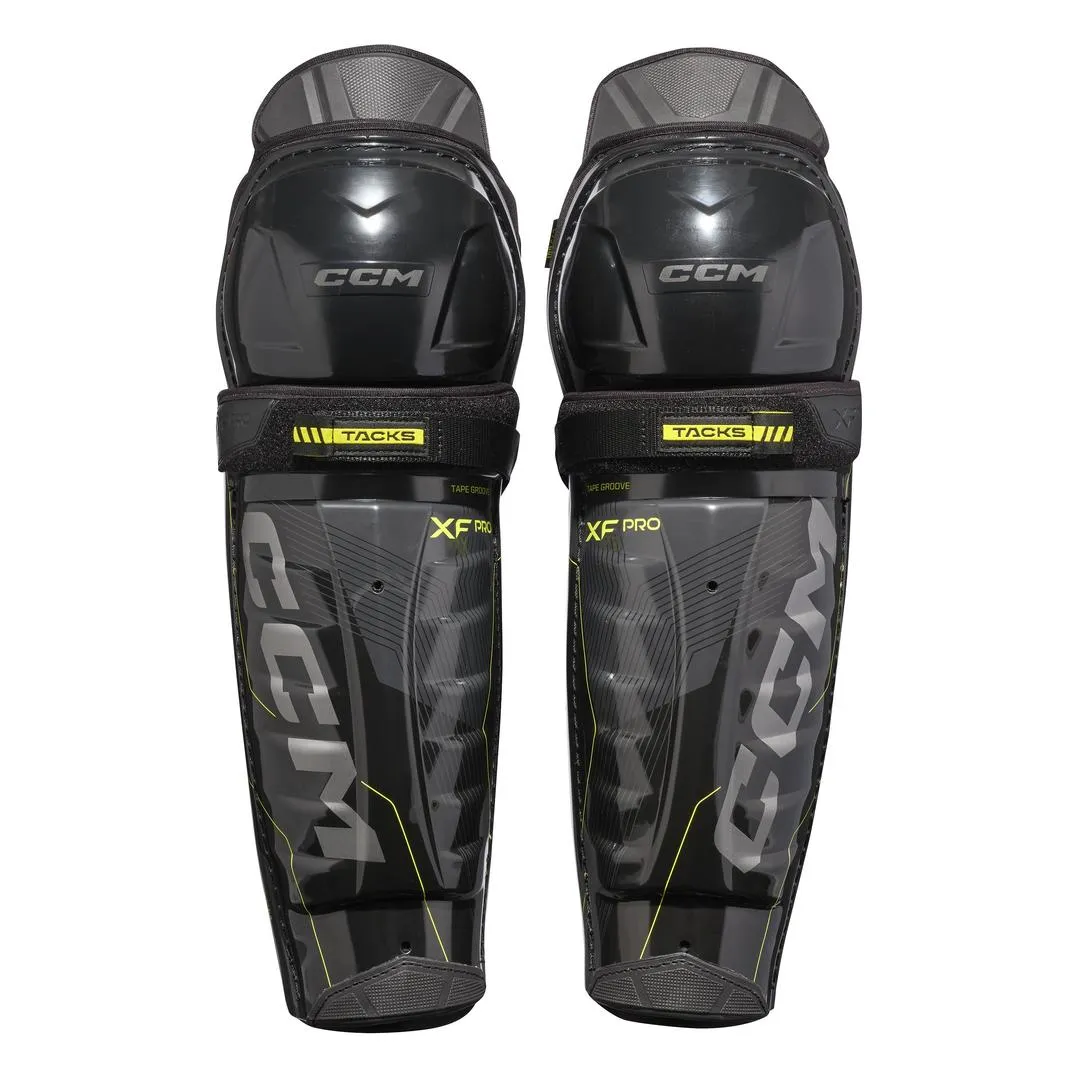 CCM Senior Tacks XF Pro Hockey Player Shin Guards