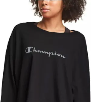 Champion Women's Sleep Long Sleeve Tee Dress