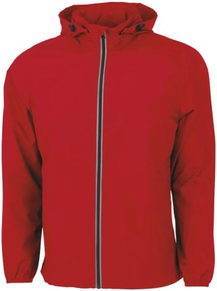 Charles River Apparel Men's Pack-n-go Full Zip Reflective Jacket