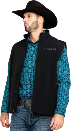 Cinch Men's Bonded Softshell Vest