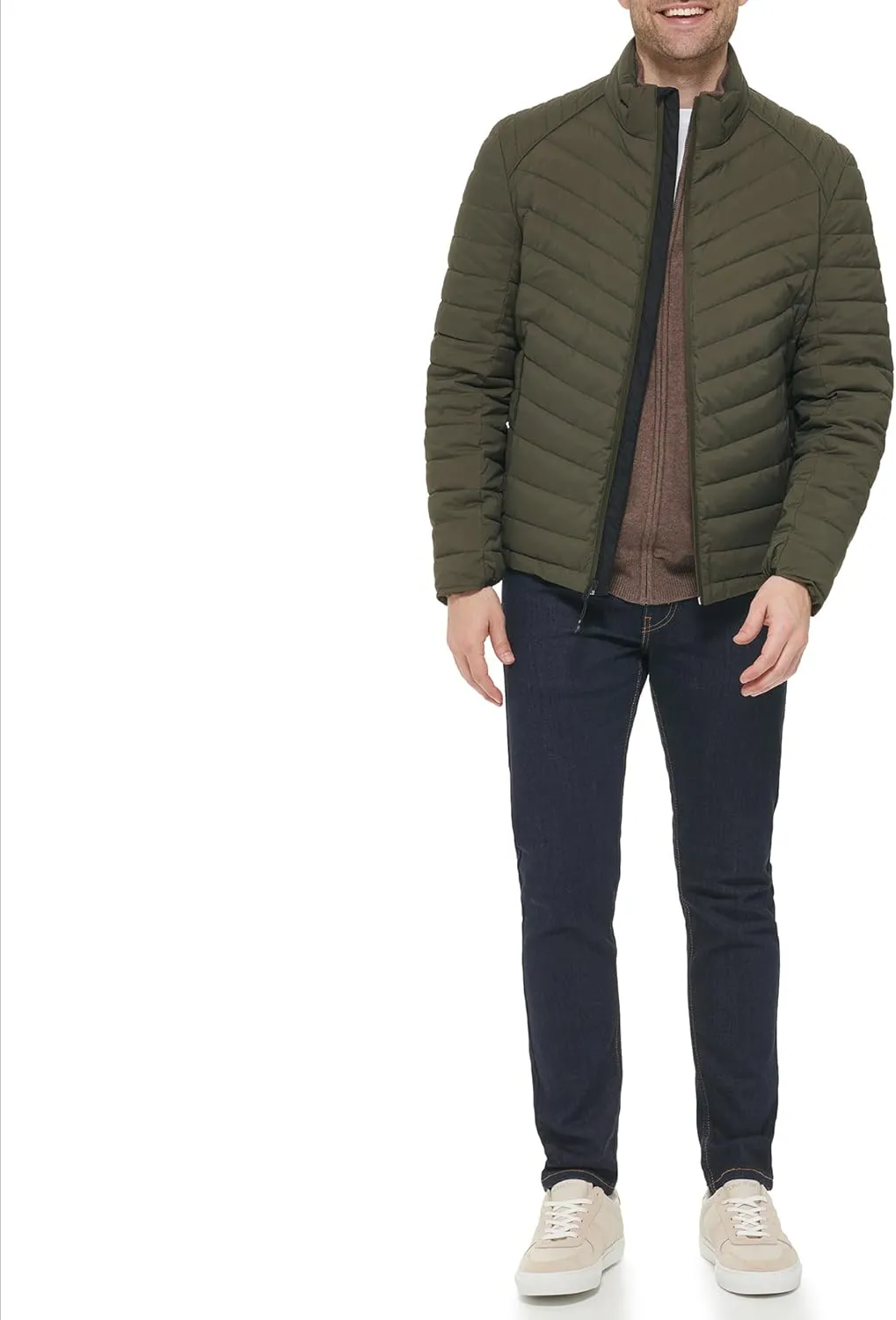Cole Haan Men's Stretch Quilted Jacket