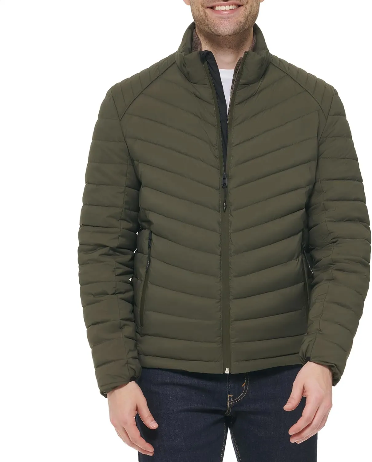 Cole Haan Men's Stretch Quilted Jacket