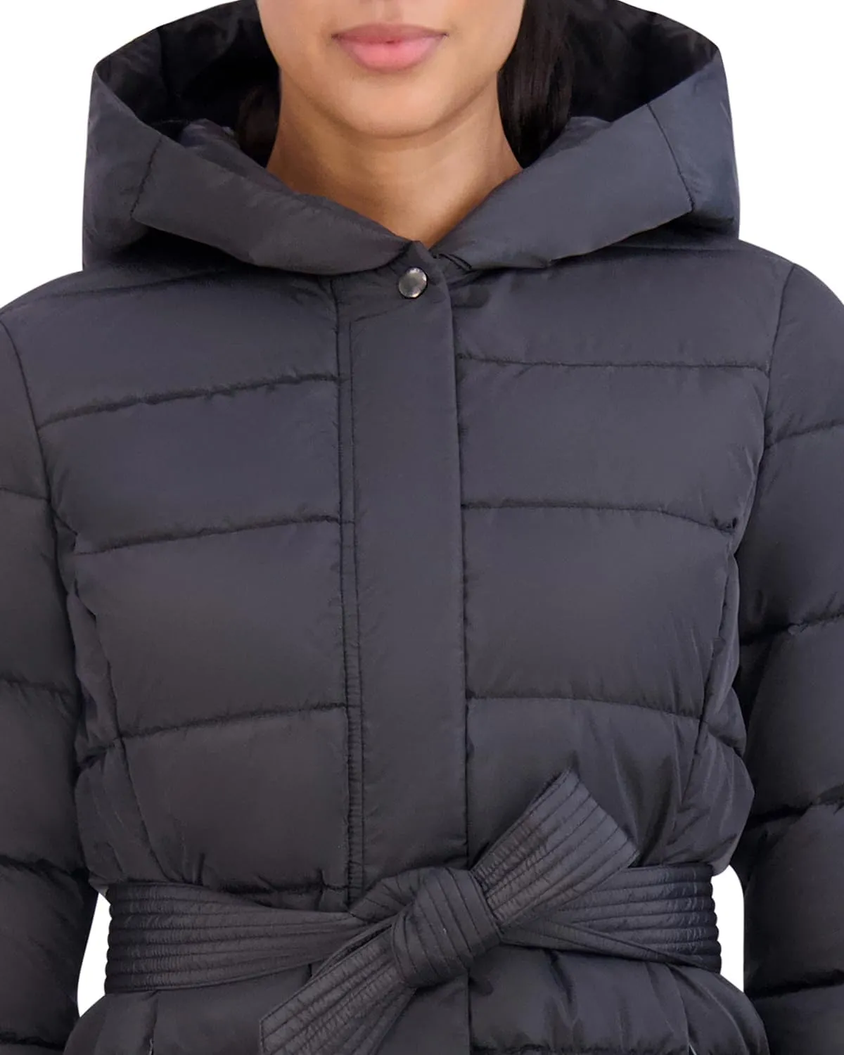 Cole Haan Women's Nylon Channel Quilted Jacket