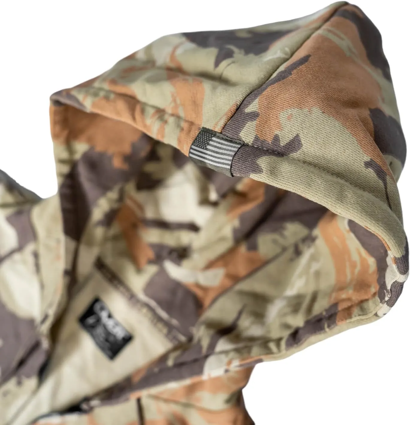 Combat Iron Men's Zip Up Hoodie