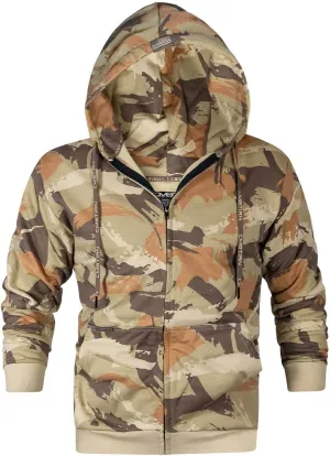 Combat Iron Men's Zip Up Hoodie