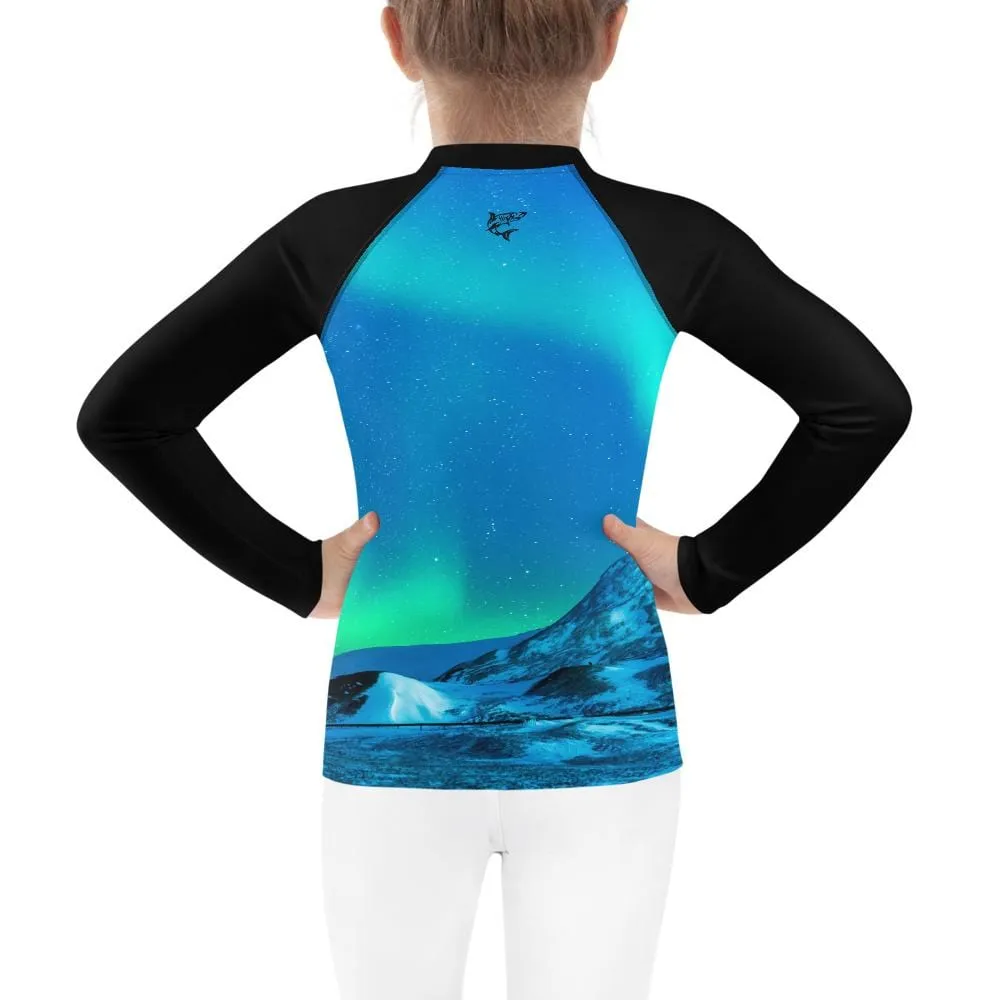 Cosmic Aurora ~ Kids Rash Guard