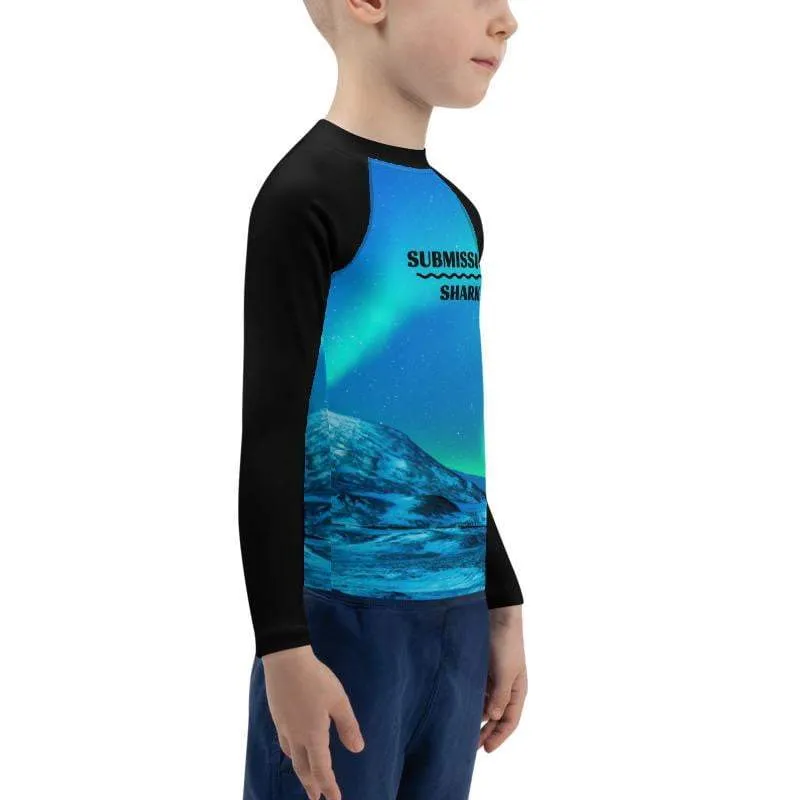 Cosmic Aurora ~ Kids Rash Guard