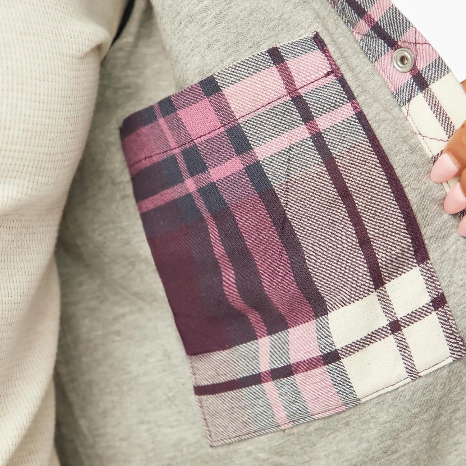 Dickies Womens Flannel Hooded Shirt Jacket