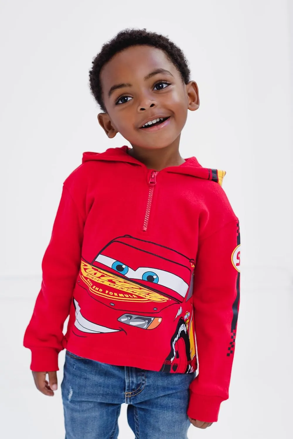 Disney Fleece Half Zip Hoodie Infant to Big Kid Sizes (12 Months - 18-20)
