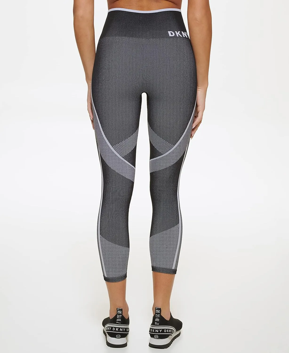 DKNY womens Tummy Control Workout Yoga Leggings