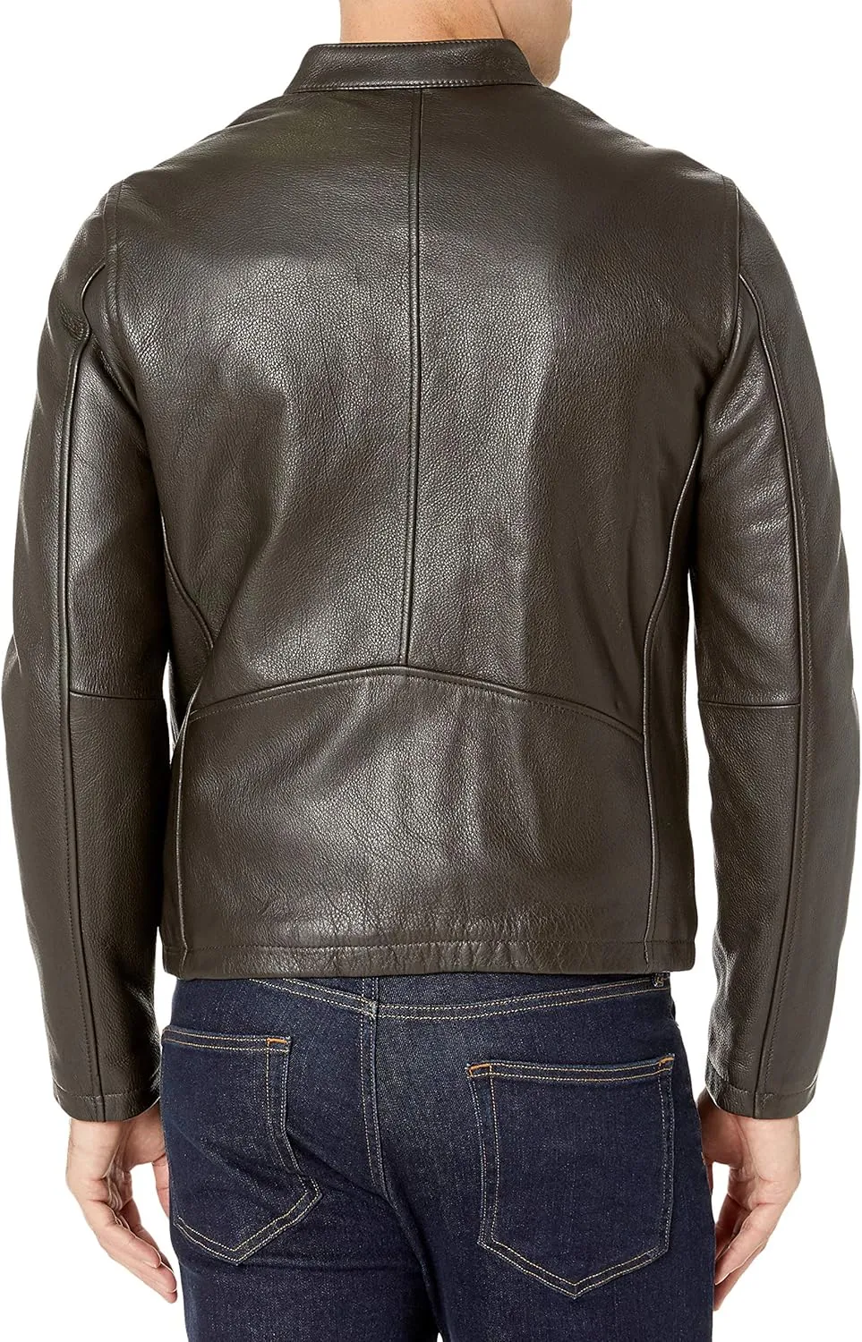 Dockers Men's Leather Latch Collar Racer