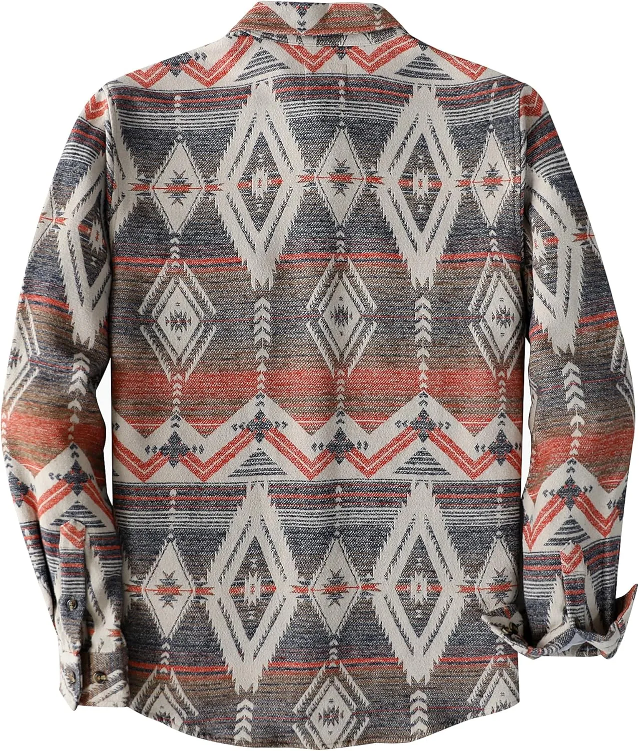 Dubinik? Mens Flannel Shirt Long Sleeve Button Down Plaid All Cotton Soft Brushed Flannel Shirt for Men Utility Casual Shirt